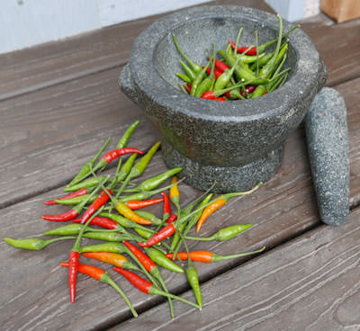 Fresh Thai Chile Peppers