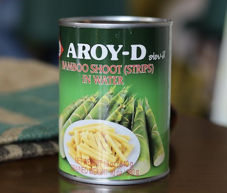Thai Bamboo Shoot, Strips, 20 oz can