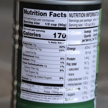 Nutrition Facts