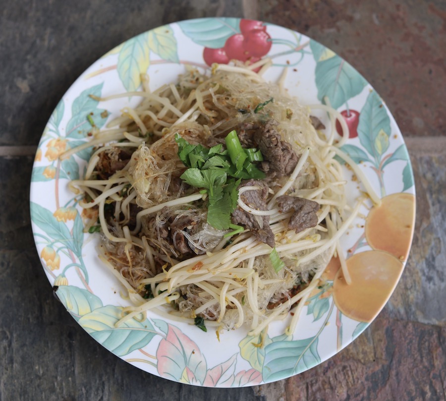 Thai Bean Thread Beef