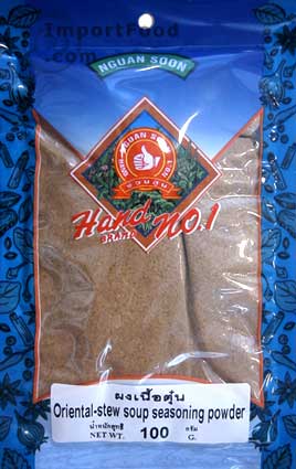 Chinese/Thai Stew Spice Mix, 3.5 oz pack