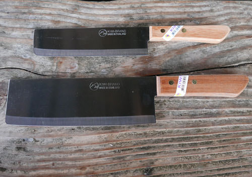 Set of Two Chopping Knives, Kiwi Thailand