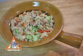 Baked Rice in Earthenware Pot, 'Khao Op Mor Din'