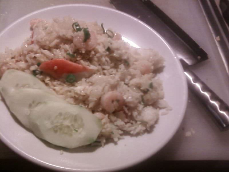 Fried Rice with Prawns and Egg, 'Khao Pad Goong Sai Khai'