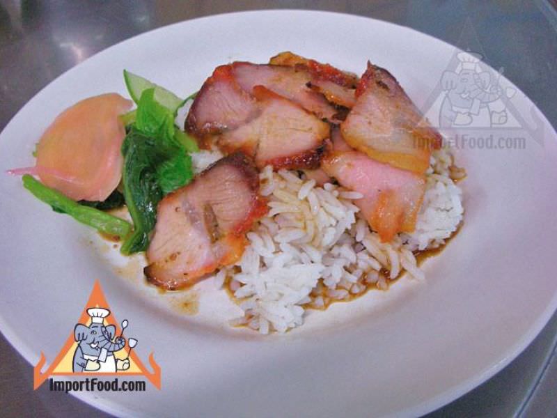Thai Red Pork with Rice, 'Khao Mu Daeng'