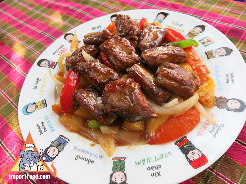 Sweet & Sour Spareribs, 'See Klong Priao Wan'