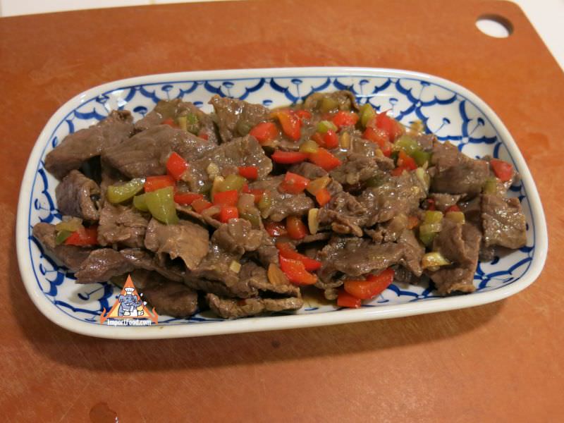 Thai Pepper Steak, 'Neua Pad Prik'