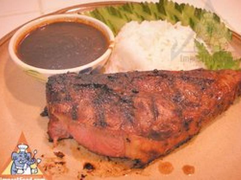 Thai Barbecue Pork with Lemongrass, 'Mu Yang Takrai'