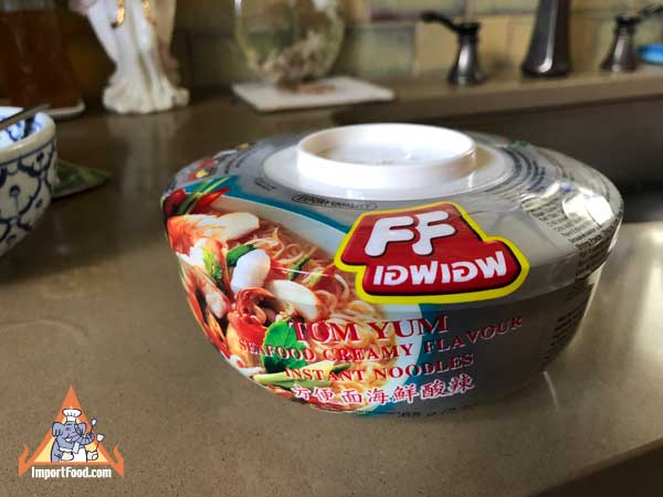 Instant Tom Yum Talay Noodle Soup