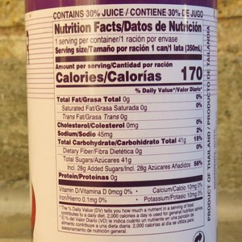 Nutrition Facts