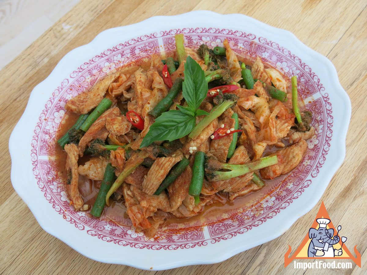 Thai Chicken and Veggies, 'Gai Pad Prik'