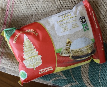 Thai jasmine rice, Royal Umbrella, 5 lbs 2021 Crop