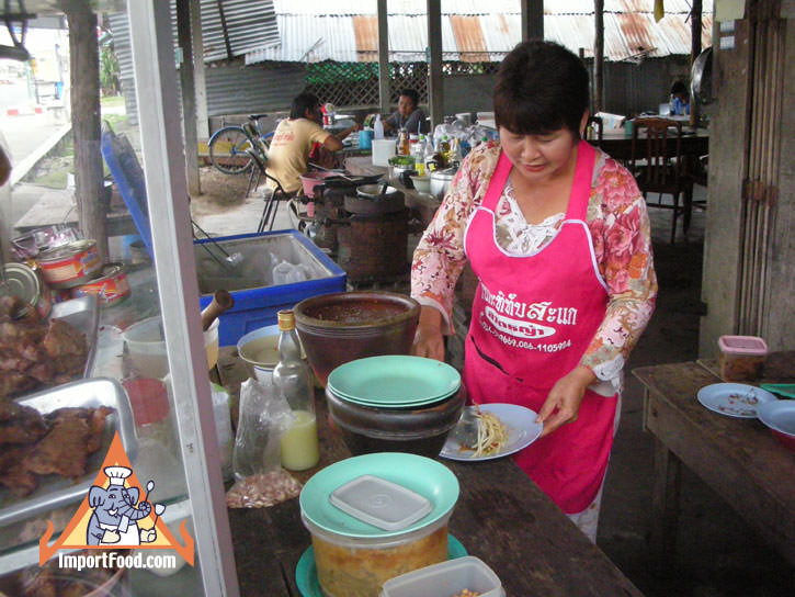 Kanchanaburi Open-Air Restaurant, Jae Kan