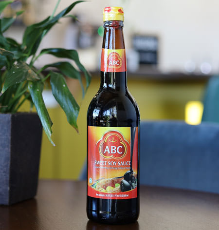 Kecap Manis (Sweet Soy Sauce), ABC Brand, 21 oz bottle