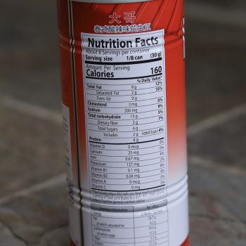 Nutrition Facts