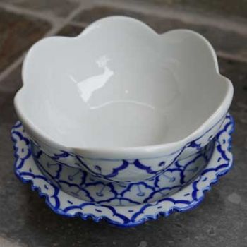 W/ Serving Dish