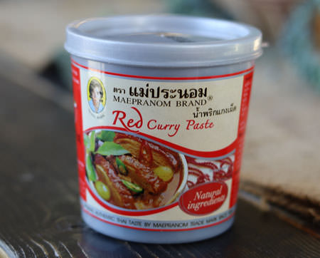 Thai Red Curry Paste - Mae Pranom