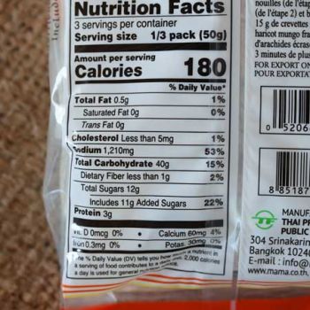 Nutrition Facts