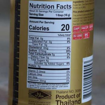 Nutrition Facts