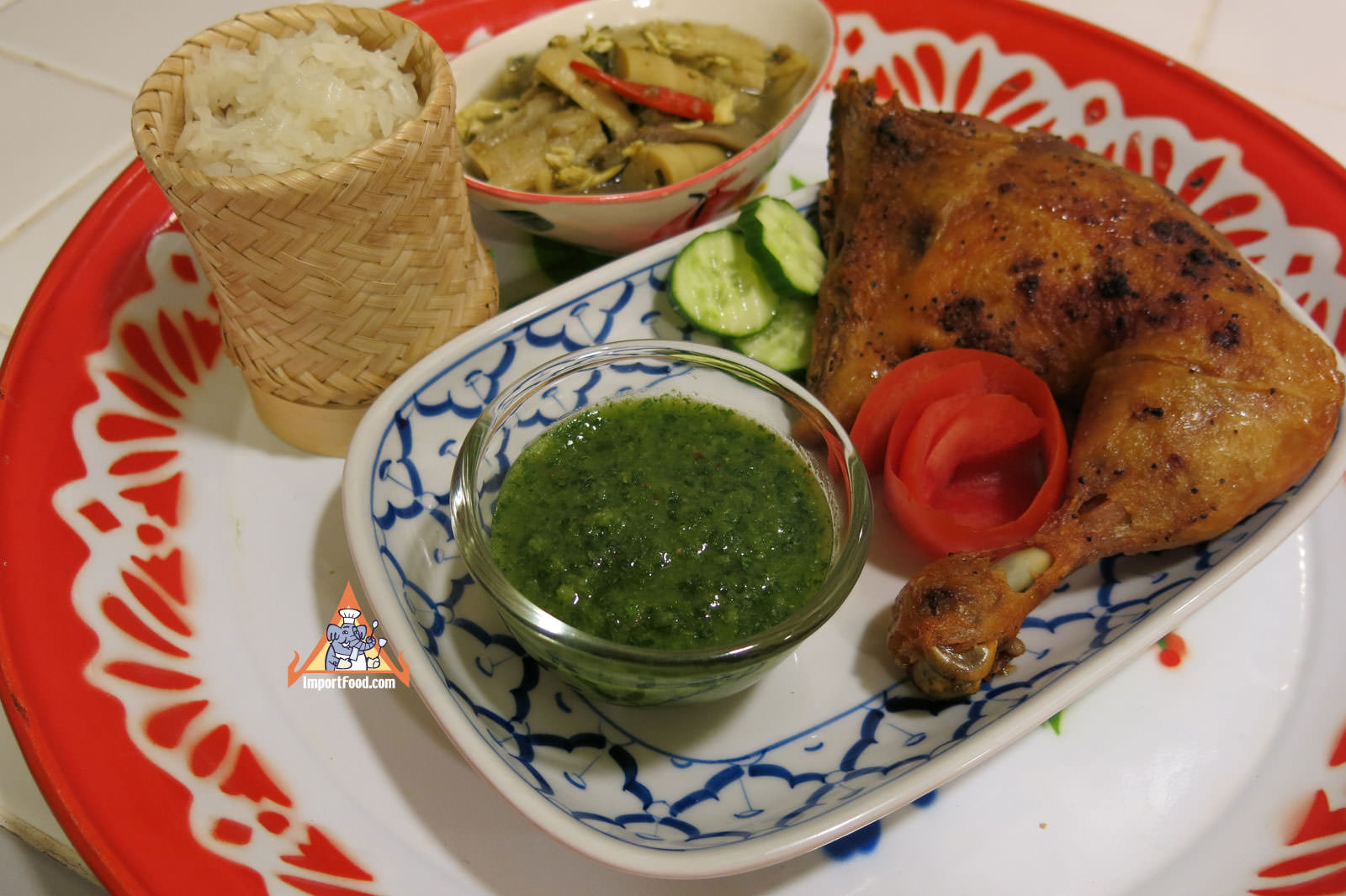 Thai Herb Dipping Sauce 'Namjim Pak Chee'