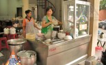Bangkok Vendor Prepares Specialty Noodle Soup
