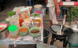 Thai Street Vendor Prepares Thai-Style Stir-Fried Noodles, 'Pad Thai'