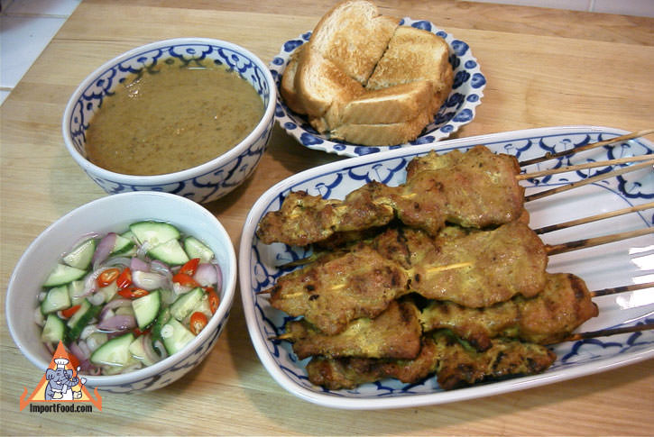 Thai Pork Satay, 'Moo Satay'