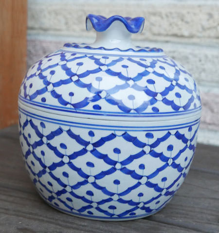 Ceramic, Bowl with Dome Lid