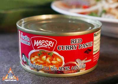Red Curry Paste, Maesri