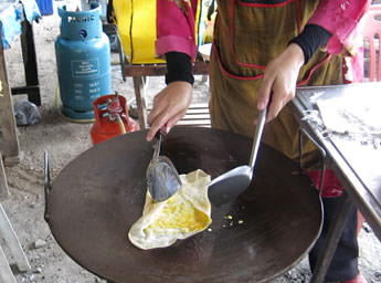 Local Market Roti Vendor