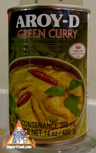 Canned Green Curry