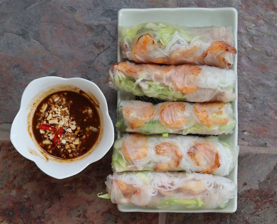 Fresh Salad Rolls