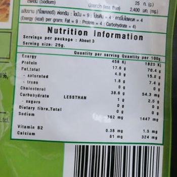 Nutrition Facts