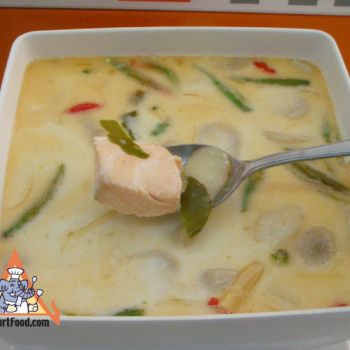 Samak's Tom Kha Salmon