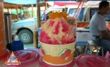 Thai Street Vendor Refreshing Shaved Ice Treats