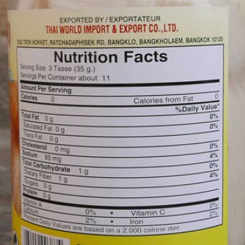 Nutrition Facts