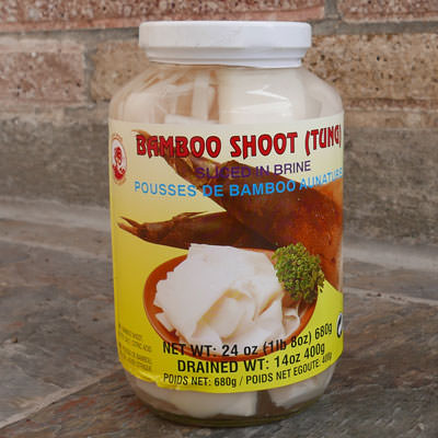 Thai Bamboo Shoots, Sliced - 24 oz jar