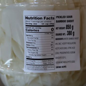 Nutrition Facts