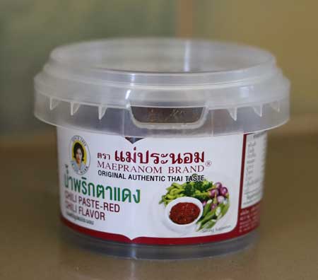 Red Eye Chili Paste (Namprik Ta Dang), Mae Pranom Thailand