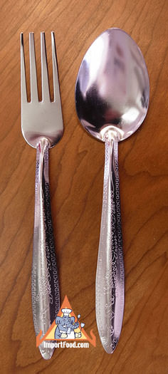 Thai Street Vendor Spoon & Fork