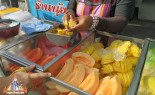 Thai Fresh Fruit Street Vendor