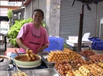 Thai Meatball Vendor