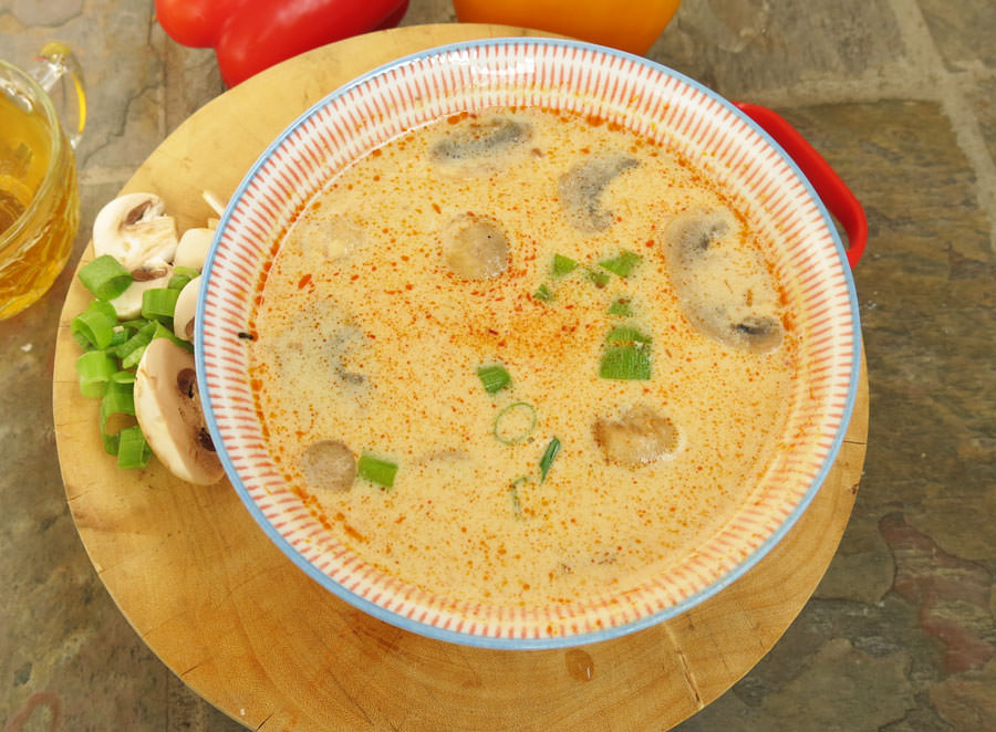 Tom Kha Soup w/Tom Yum Paste