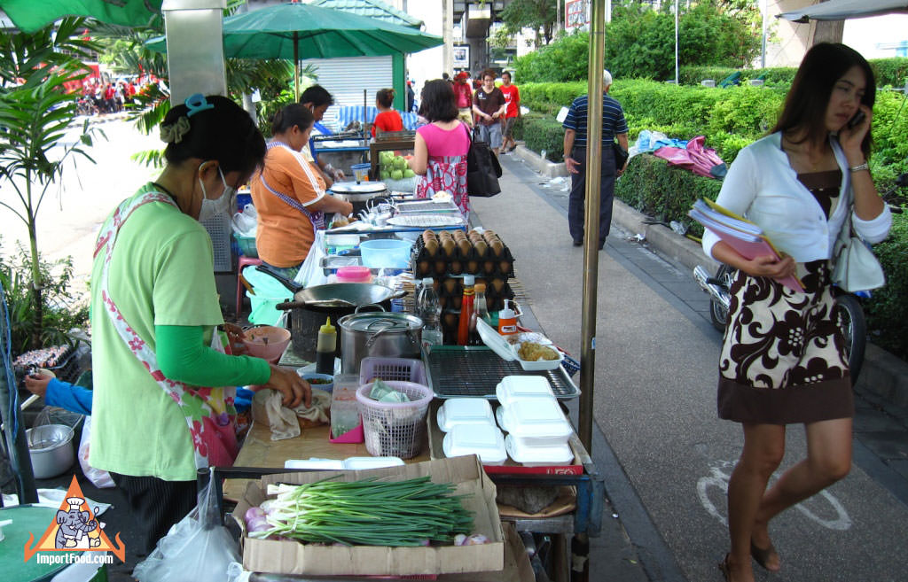 Bangkok is like walking through a giant colorful public kitchen