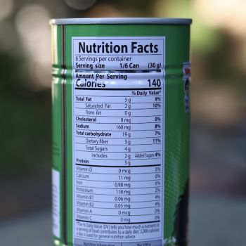 Nutrition Facts