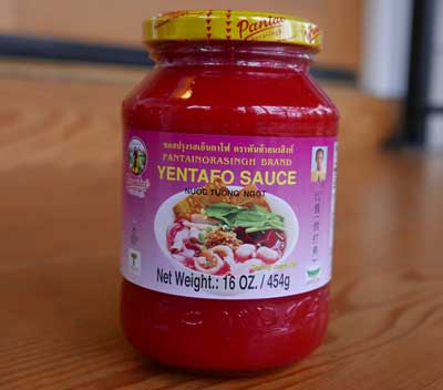 Thai Yentafo Sauce, 16 oz jar